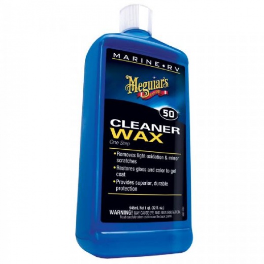 Meguiars Boat/RV Cleaner Wax - 32 Oz - Case Of 6