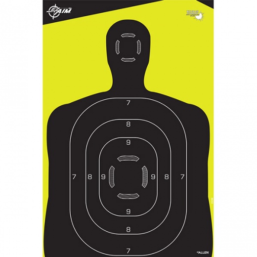 Allen Allen Ez Aim 12"X18" Silhouette 5Pk Non-Adhesive Target Shoots