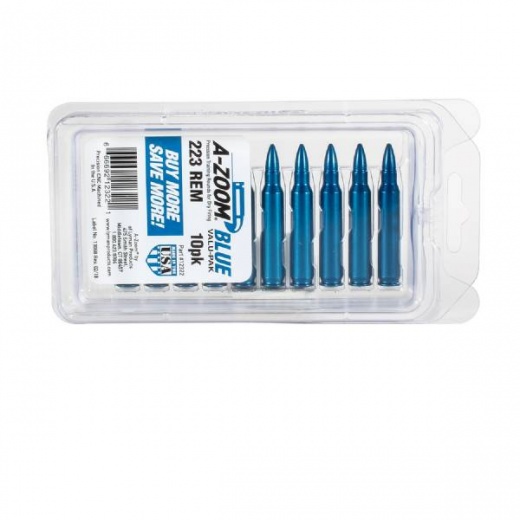 A-Zoom Azoom Snap Caps 223Rem 10Pk Blue
