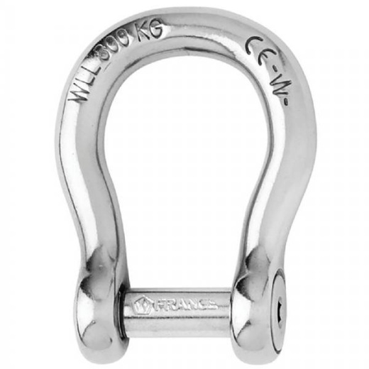 Wichard Self-Locking Allen Head Pin Bow Shackle - 10Mm Diameter - 13/32