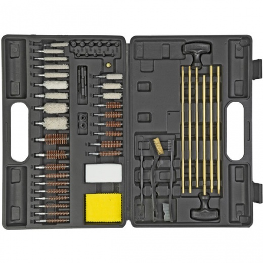 Allen Krome Univ 60 Pc Clng Kit - Universal Gun Cleaning Kit for Rifles, Shotguns, and Handguns