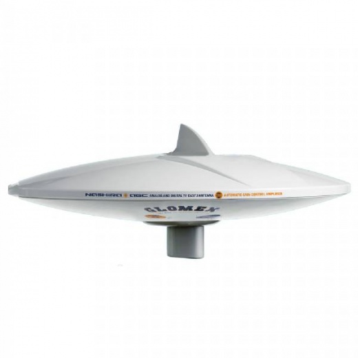 Glomex 14Inch Omnidirectional TV Antenna with A/B Switch
