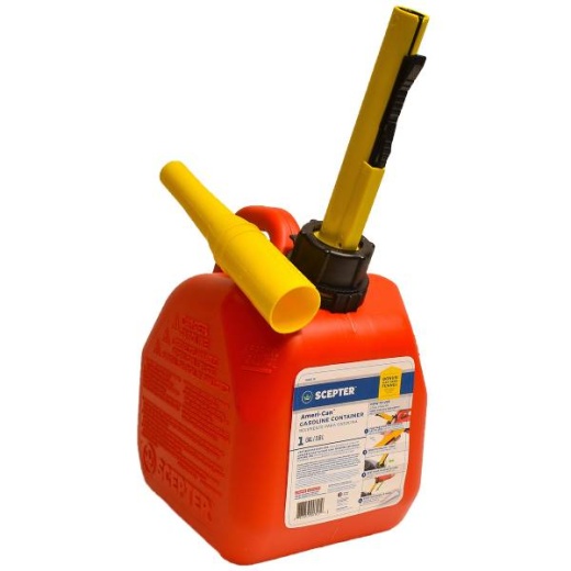 Scepter 1Gal Ameri-Can Gas Can with Fuel Funnel