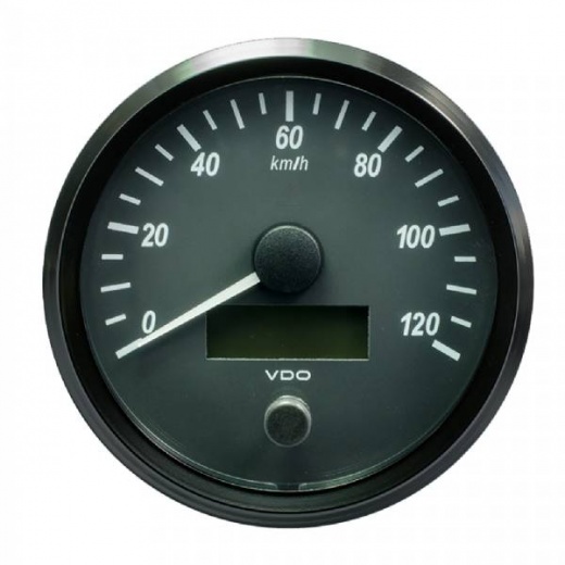 VDO SingleViu 100mm (4inch) Speedometer - 120 KM/H