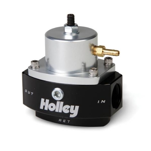 Holley Billet Fp Reg Adj 15-65 p - Adjustable Fuel Pressure Regulator
