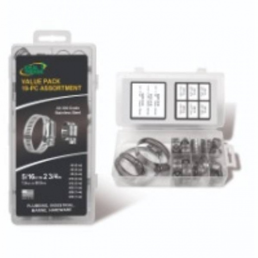 Ideal 19 Pc Assortment Clamping Rang Set