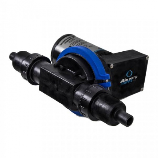 Albin Pump Waste Water Diaphragm Pump 22L (5.8 Gpm) - 12v