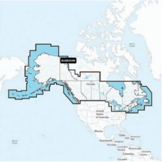 Garmin Canada Alaska Built-In Chart with Navionics+ Updates
