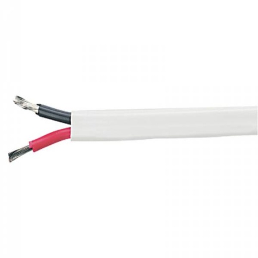 Seachoice 14/2 Wht Tin Duplex Wire 100Ft