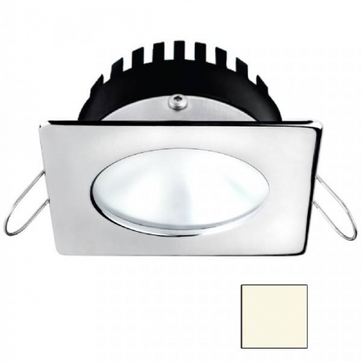 I2systems Apeiron A506 6W Spring Mount Light - Square/Round - Neutral White - Polished Chrome Finish