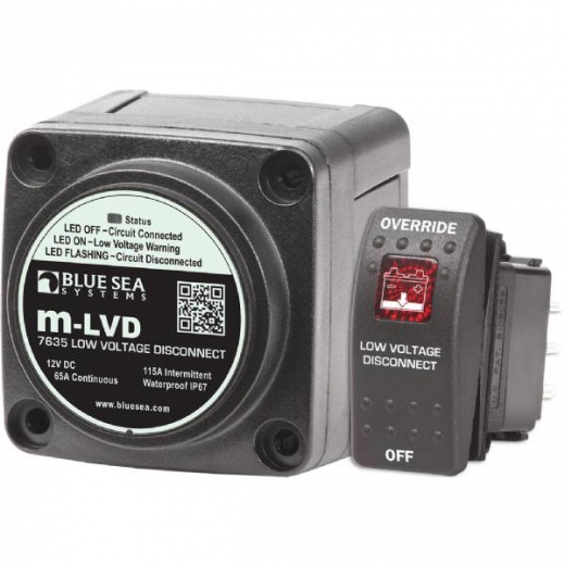 Blue Sea M-LVD Low Voltage Disconnect 12vDC