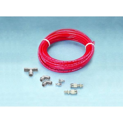 Firestone Air Line Service Kit - 1/4 Inch Diameter, 18 Foot Length, Red