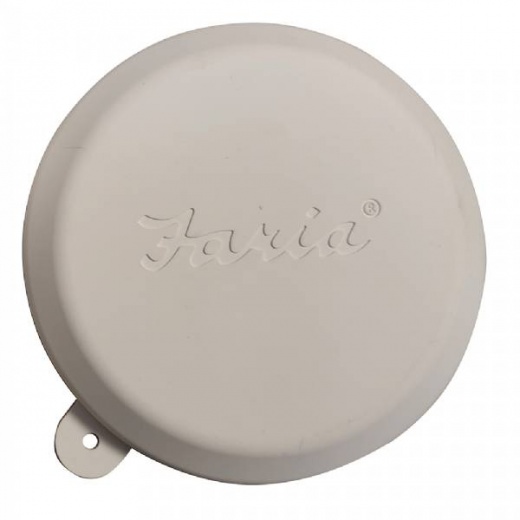 Faria 2Inch Gauge Weather Cover - White - 3 Pack