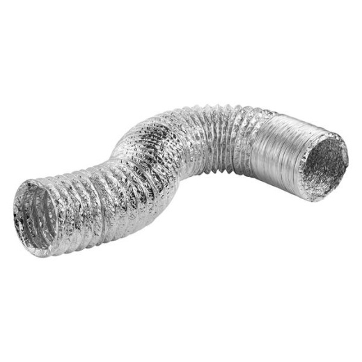 Lambro 4-In. x 8-Ft. UL 2158A Clothes Dryer Laminated Transition Duct
