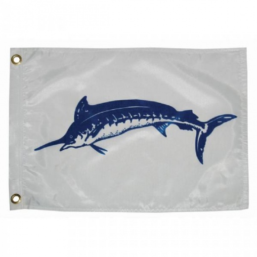 Taylor Made 12Inch X 18Inch Blue Marlin Flag