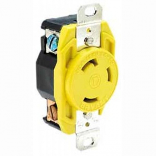 Hubbell 30A Female Dock Receptacle - HBL305CRR