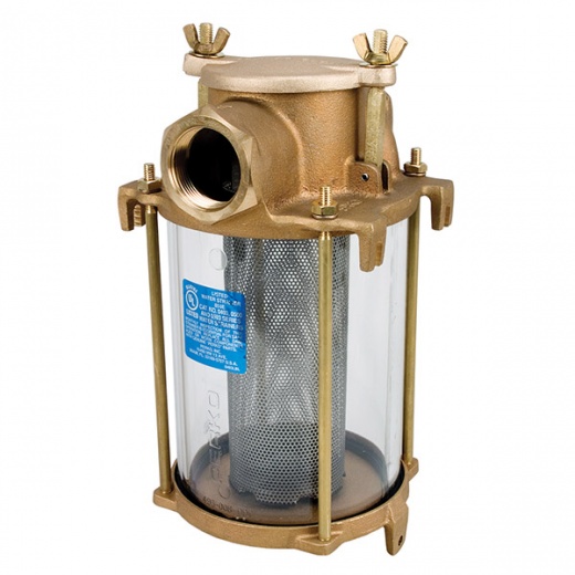 Perko 3/4 Inch IPS Intake Strainer Bronze Made in the USA