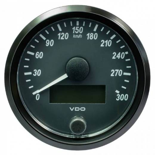 VDO SingleViu 80mm Speedometer - 300 Km/h