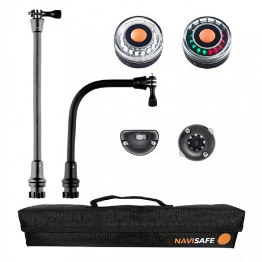 Navisafe Bendable Dinghy Pack with Lights and Mounting Attachments