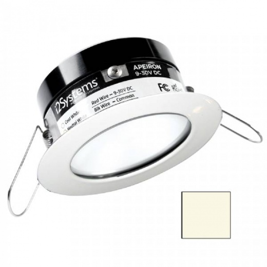 I2systems Apeiron Pro A503 - 3W Spring Mount Light - Round - Neutral White