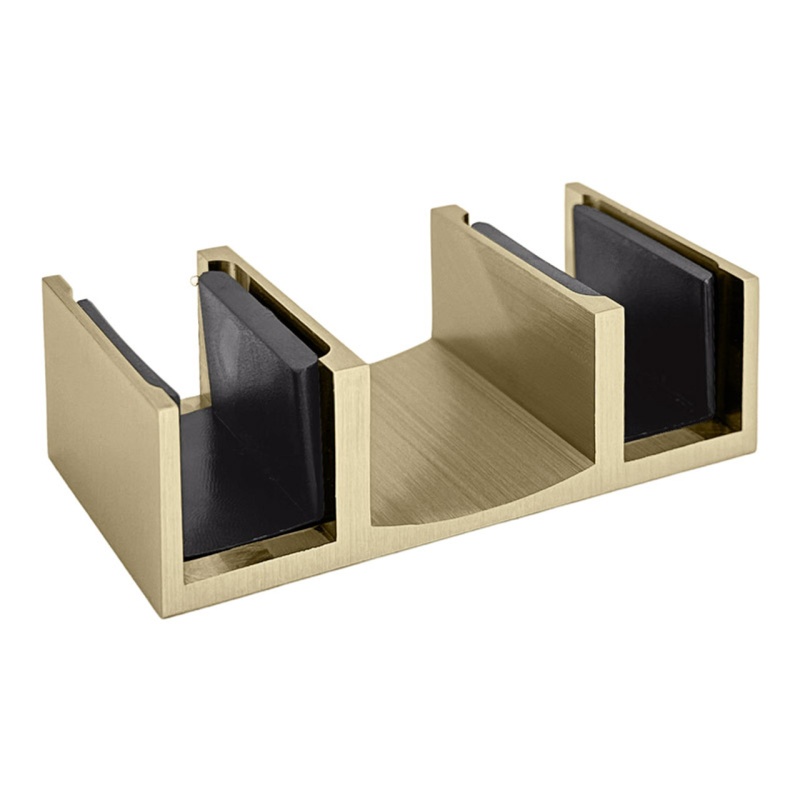 Glass Simple Bottom Door Guide for Daytona Sliding Shower Door System