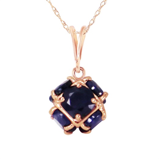 24K Gold Plated Pendant Necklace by Galaxy Gold Products
