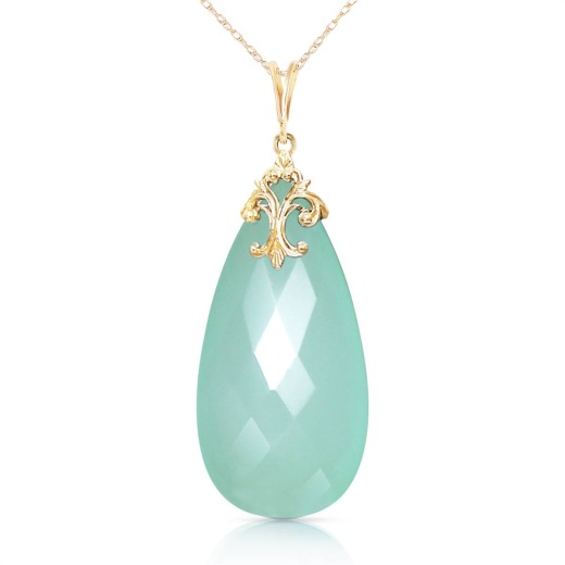 24K Galaxy Gold Plated Pendant Necklace