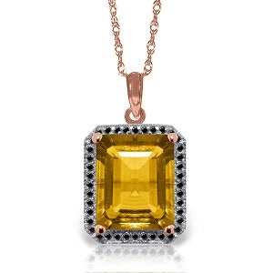 Exquisite Handcrafted Citrine Necklace