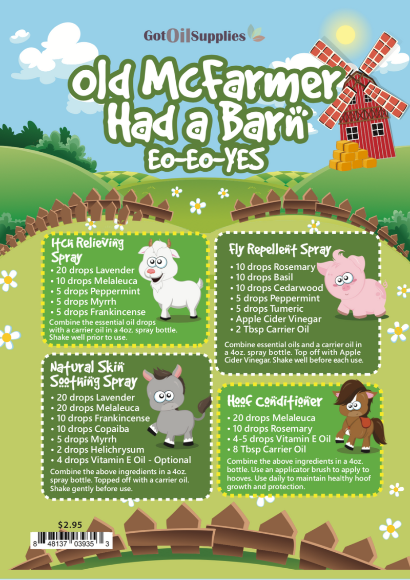Barn Animal Recipes (12 Sheets)