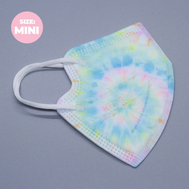 Kids Kn95 Masks Mini / Pastel Tie Dye