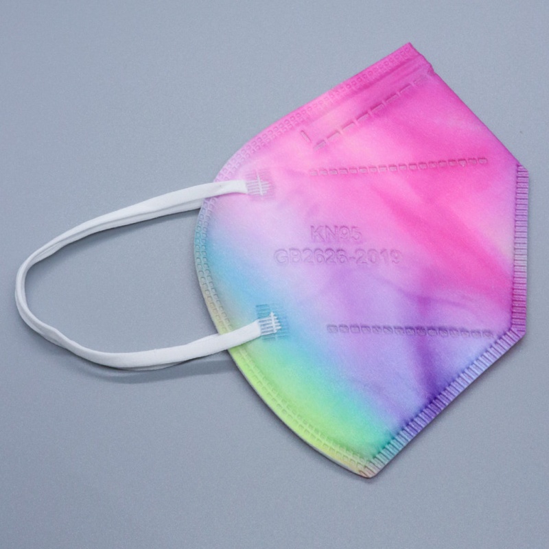 Kn95 Masks - Adult Rainbow Prism / 10 - Box