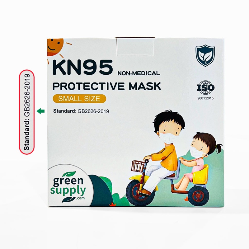Rainbow Tie Dye Kids Kn95 Masks - Updated Shape