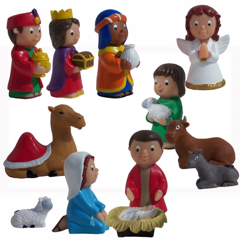 Puppet Partners 12 Piece Children's Nativity Set