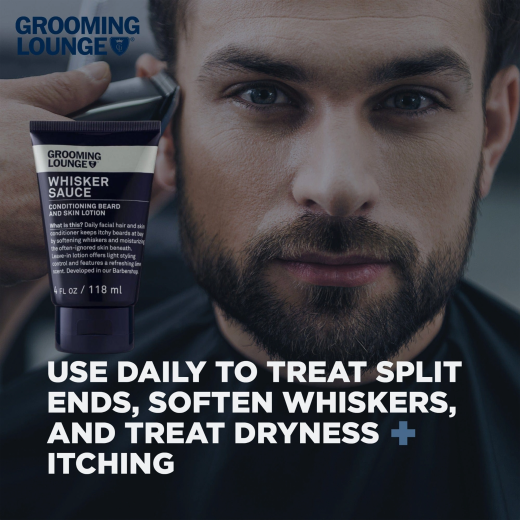 Grooming Lounge Whisker Sauce 2 Pack - The Ultimate Beard Moisturizer