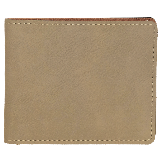 Personalized Bifold Leather Wallet - Unique Groomsmen Gift