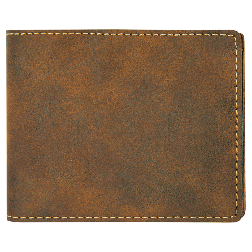 Personalized Bifold Leather Wallet - Unique Groomsmen Gift