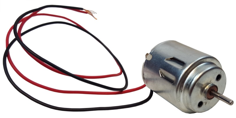 Gsc International Dc Motor 4.5 - 6 Volts With Leads And Alligator Clips. Case 100