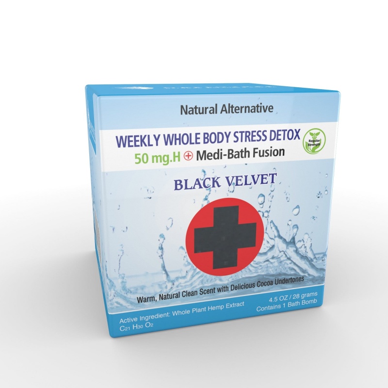 Medi-Bath Fusion Weekly Stress Detox - 50 Mg Hemp