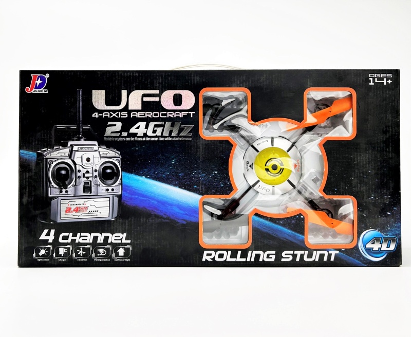 Ufo Aerocraft 2.4Ghz 4.5Ch Rc Quadcopter