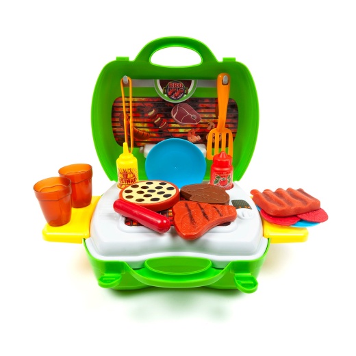 Hobbytron Dream Barbeque 23 Piece Suitcase Playset