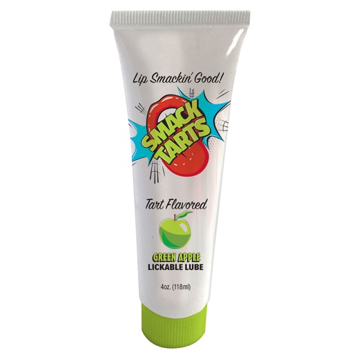 Smack Tarts Lickable Lube-Sour Green Apple 4Oz