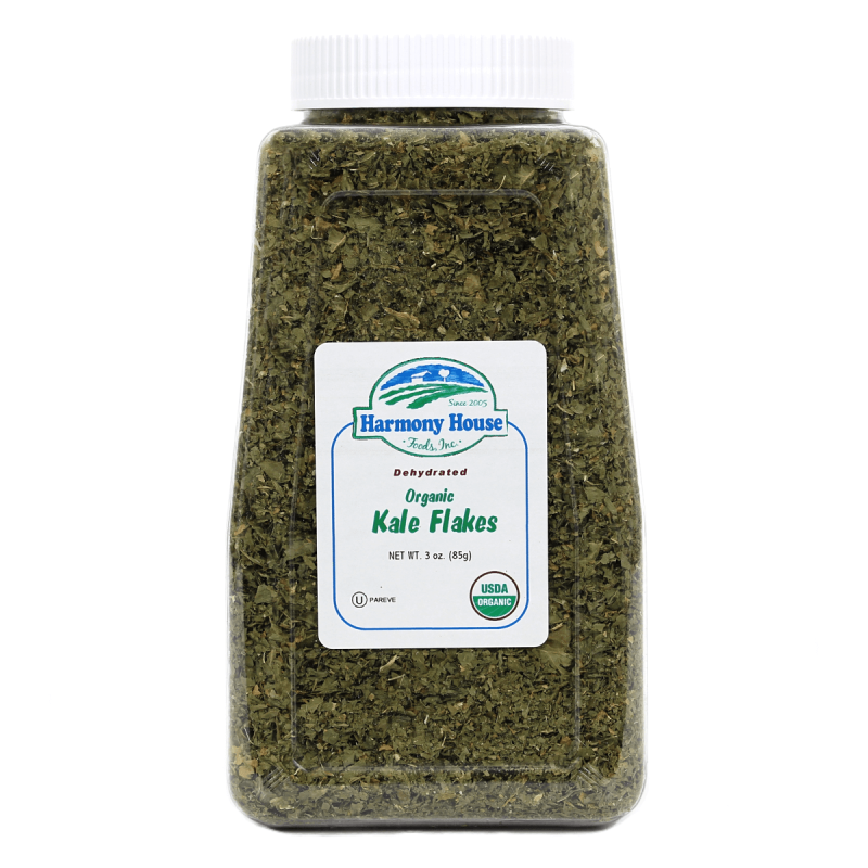Organic Dried Kale Flakes (3 Oz)
