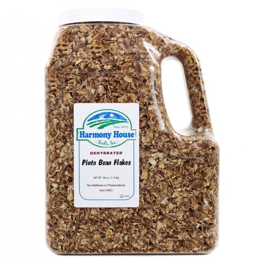 Pinto Bean Flakes (48 Oz) - Convenient and Nutritious Food Option