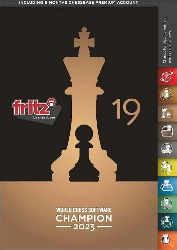 Kit Chessbase 17 + Power Fritz 18 E Mega Database 2023