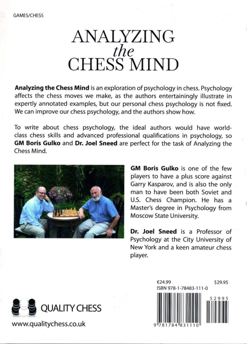 Analyzing The Chess Mind - Paperback