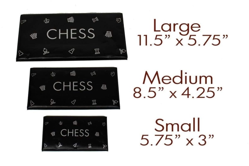 Checkbook Magnetic Travel Chess Set - 6" X 6" Board