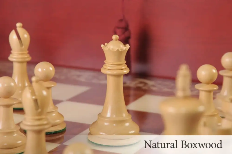 The Broadbent Series Luxury Chess Set, Box, & Board Combination