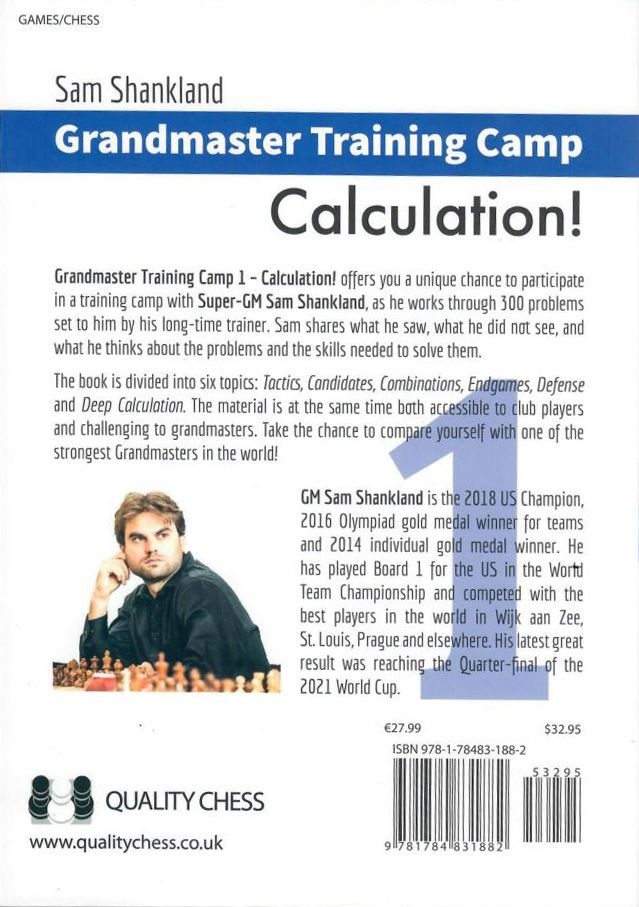 Grandmaster Training Camp 1 – Calculation!