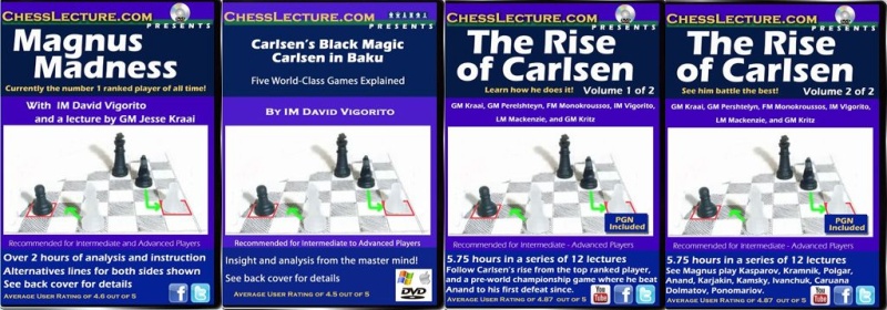 A Magnum Of Magnus - 4 Dvds - Chess Lecture