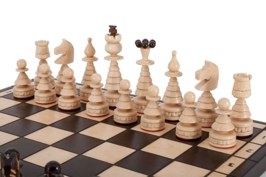 The Christmas Chess Set: A Luxurious Handcrafted European Masterpiece